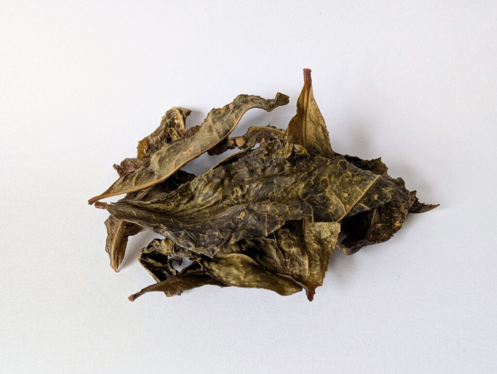 阿波番茶の茶葉